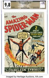 Un cómic de Spiderman fue subastado por más de un millón de dólares