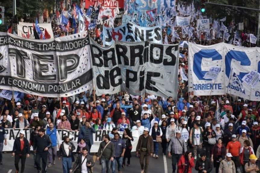 Movimientos sociales vuelven a la calle: cuáles son los reclamos y cuáles son las fechas