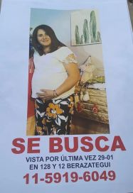 Intensa búsqueda de una mujer que esperaba trillizos y desapareció el día del parto