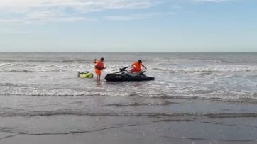 Hallaron muerto al joven que desapareció luego de entrar al mar en Monte Hermoso