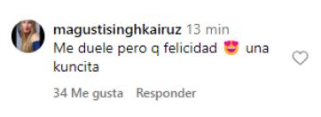 ¡Beba a bordo! Sofía Calzetti y el Kun Agüero serán papás y lo anunciaron en redes