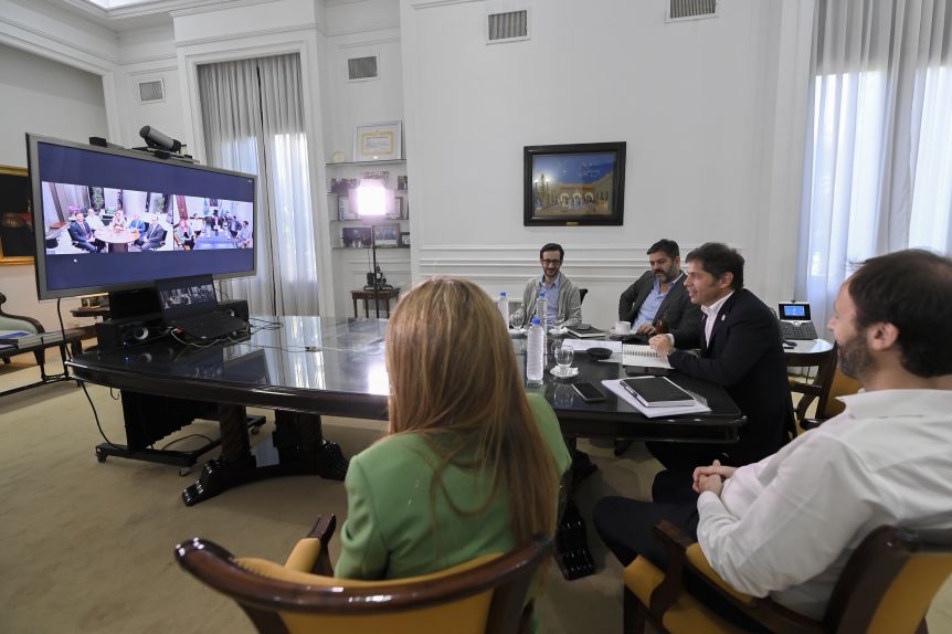 Kicillof afianza lazos internacionales con los Brics para hacerle frente a la motosierra
