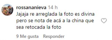 ¿Está retocada? Belén Francese subió una foto y causó revuelo en redes