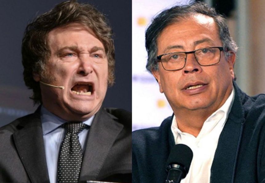 Milei lo calificó como “asesino terrorista” y Gustavo Petro ordenó retirar al embajador de Colombia en la Argentina