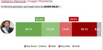 ¿La imagen lo es todo?: qué dice la nueva encuesta que midió a Javier Milei