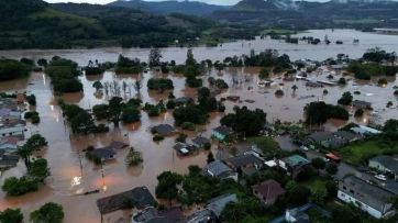 Brasil en estado crítico por las fuertes inundaciones que azotan a la región: hay 56 víctimas fatales