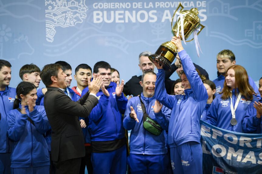 Largaron: Axel Kicillof dio inicio a los Juegos Bonaerenses 2024
