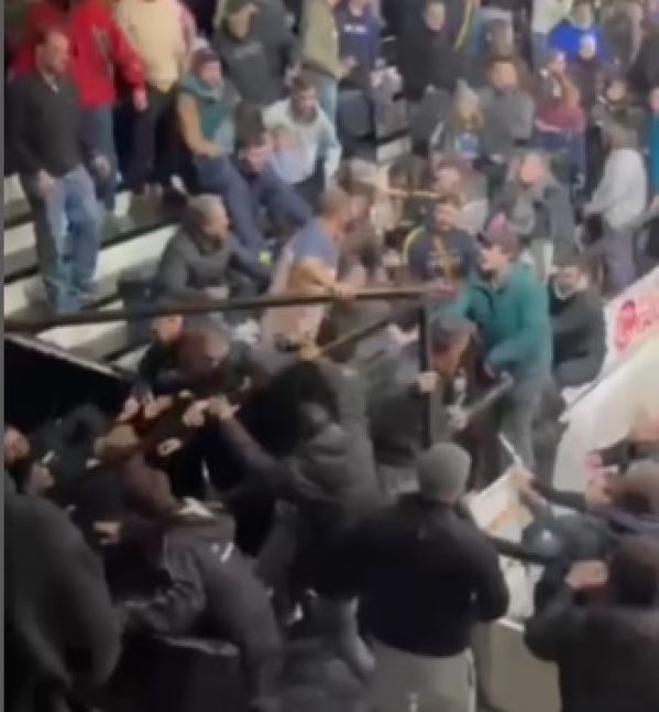 Un partido a las piñas: el presidente de Estrella aseguró que pudo haberse evitado