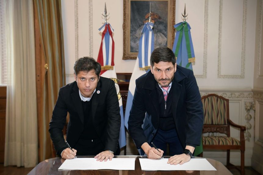 Kicillof sumó otra foto con un gobernador para continuar con su proyección al 2027
