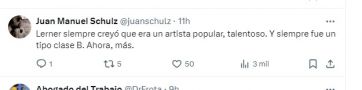 Fuerte cruce entre Alejandro Lerner y Adrián Suar en “Almorzando con Juana”