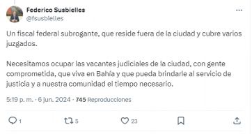 En medio de una polémica causa, intendente reclamó por las vacantes en la Justicia