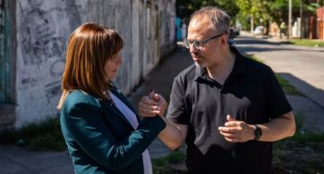 Diego Valenzuela estuvo en la Cuarta junto a intendente Vecinalista