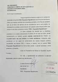 Sin anestesia: “aliados” PRO pidieron prohibir el uso de la sigla al bullrichismo
