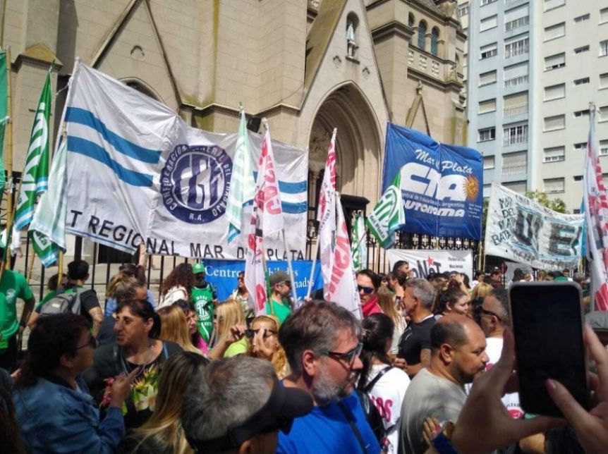 Mar del Plata: miércoles de paro, acto y movilización