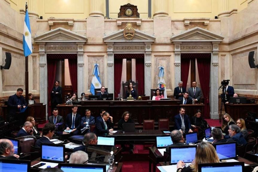 Con ganancias y bienes personales afuera, se aprobó el paquete fiscal en el Senado