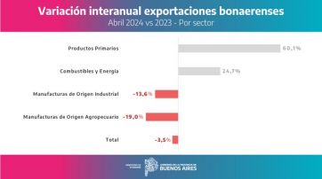 Duro golpe a las exportaciones bonaerenses: los rubros más afectados