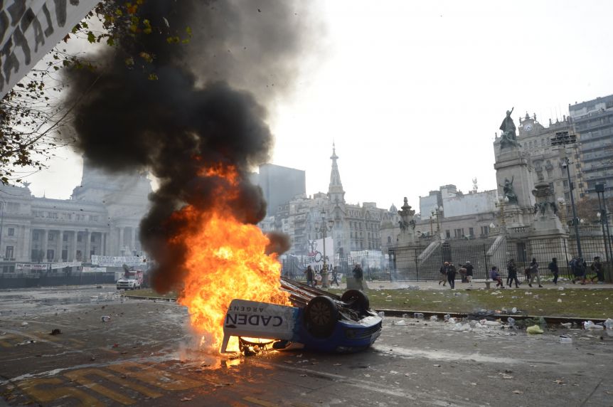 Jorge Macri y las detenciones en la zona del Congreso: