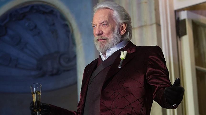 Murió Donald Sutherland, actor de Los Juegos del Hambre