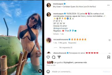 Mónica Ayos celebra sus 52 años y enciende las redes con un video en la playa