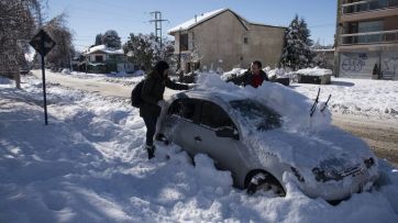 Crece la preocupación por las fuertes nevadas en el sur del país