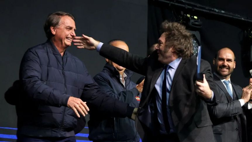 El Presidente defendió su plan económico, a Bolsonaro y cargó contra el socialismo