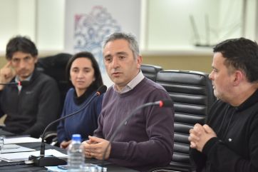 Funcionarios bonaerenses se reunieron con repartidores en el Ministerio de la Comunidad