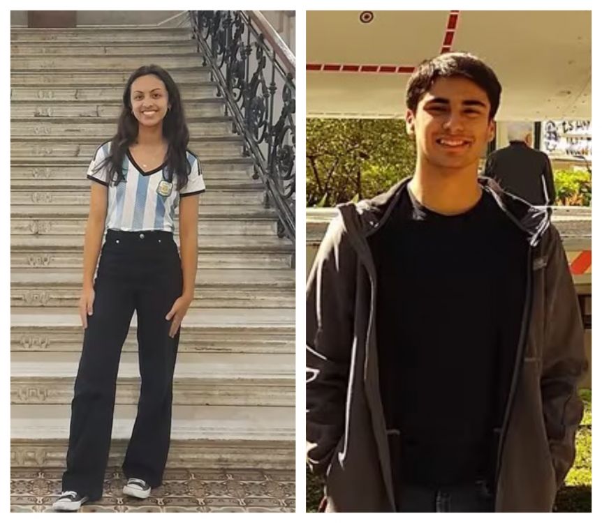 Ian Gottlieb y Martina Basgall fueron seleccionados entre los 50 mejores estudiantes del mundo