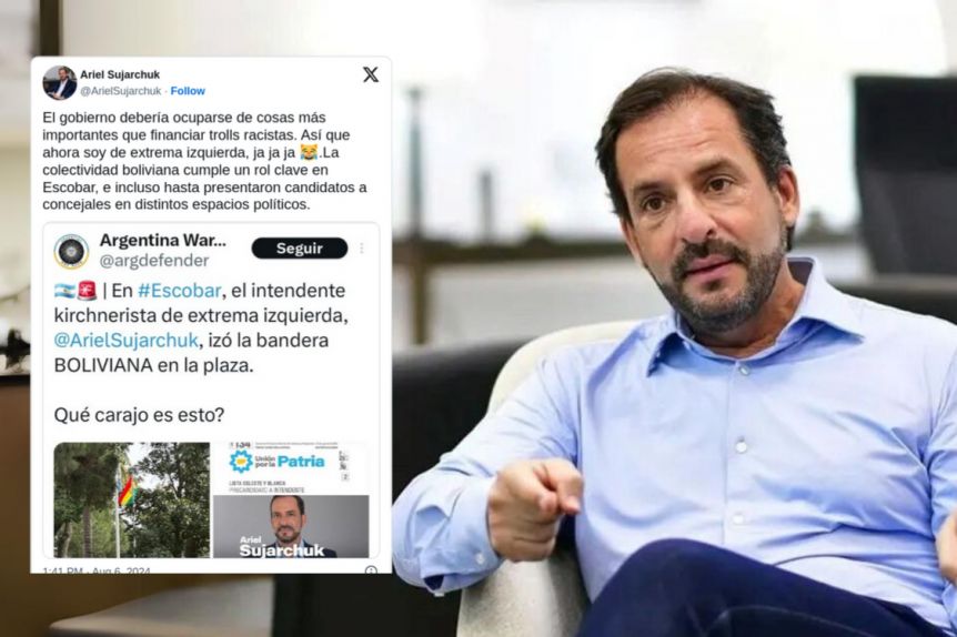 Tras críticas en redes, un intendente se descargó y respondió a un hater