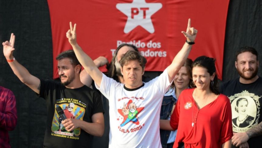 En medio de una brutal recesión, Kicillof sale en busca del espaldarazo de Brasil