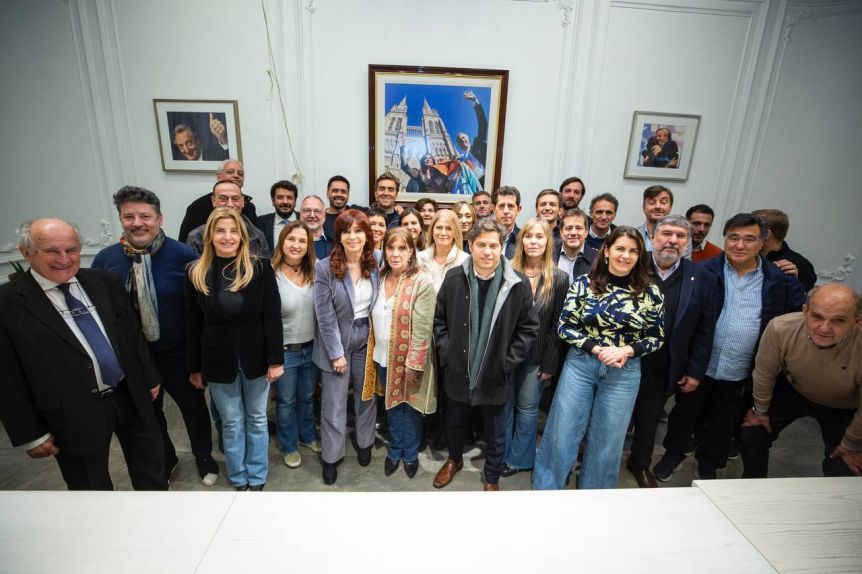 CFK en tribunales: la palabra de Kicillof, los que fueron a bancar y la foto familiar