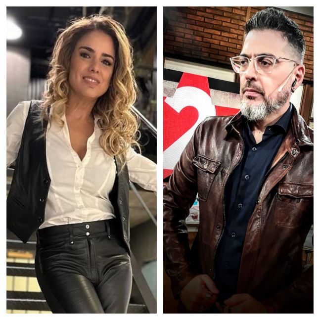 Los besos hot de Marina Calabró y Rolando Barbano en las playas de Brasil