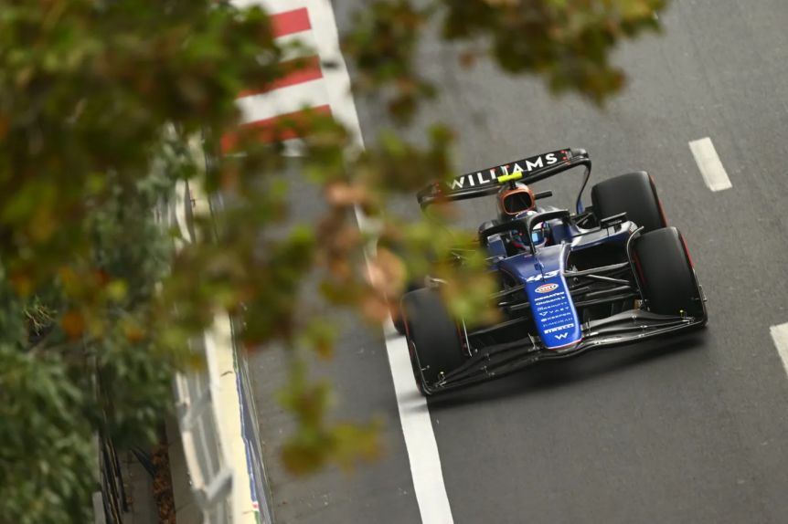 Colapinto hizo historia y terminó en el 8° lugar en el GP de Azerbaiyán