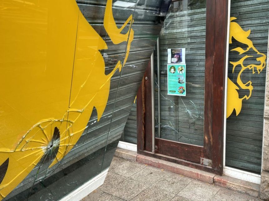 Mar del Plata: nueva vandalización del local de la Libertad Avanza