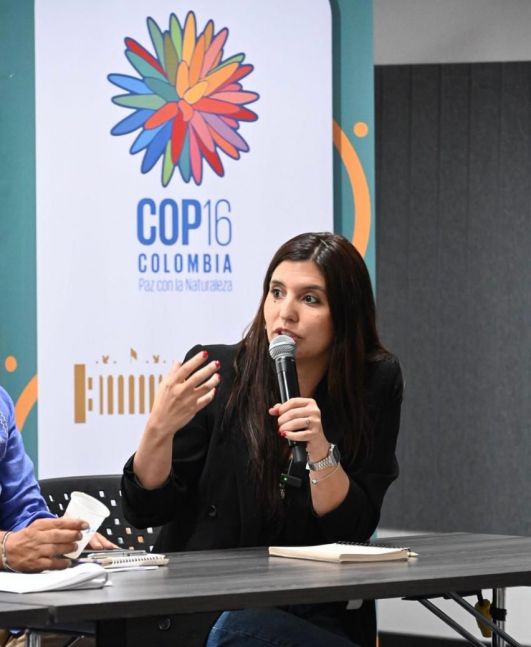 Ministra bonaerense participó en la Conferencia de las Partes en Colombia