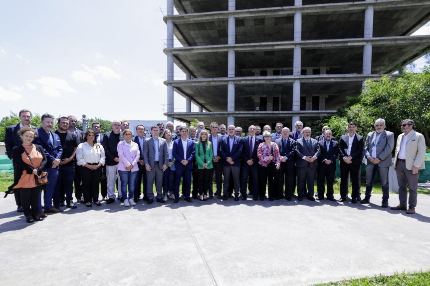 Kicillof y rectores firmaron un convenio para reactivar la obra pública en Universidades