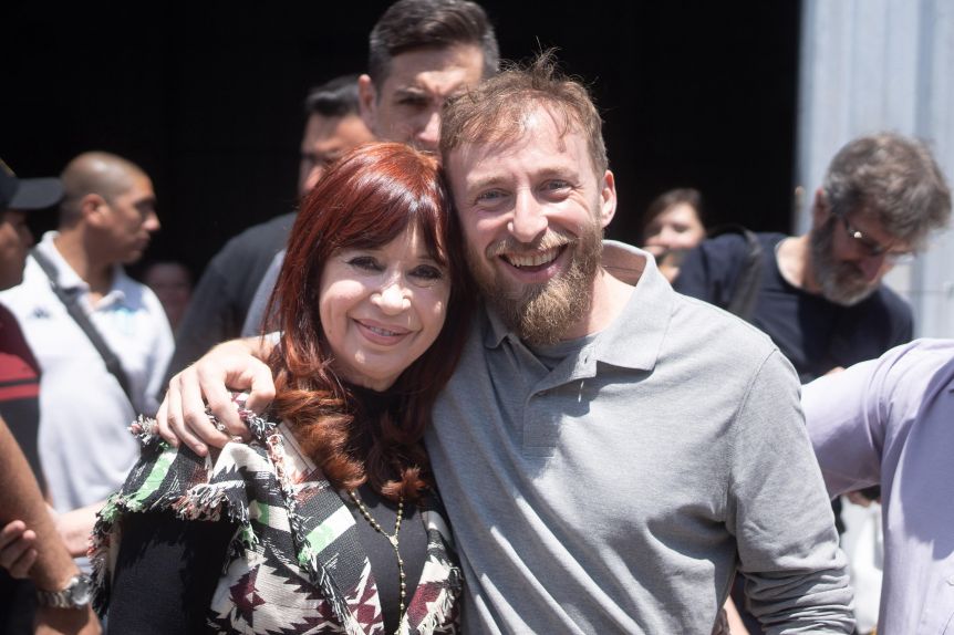 Cristina visitó otro distrito del Conurbano con el traje de presidenta del PJ