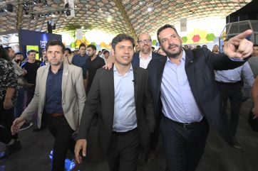 Alianza estratégica entre Kicillof y AFA con el convenio para usar el Estadio Único