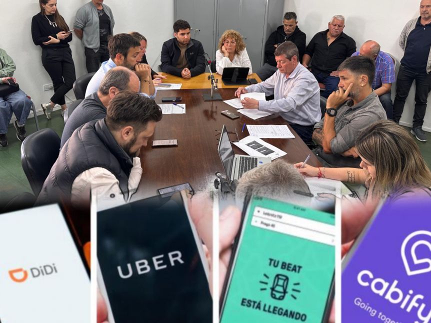 Taxistas en pie de guerra: con fuertes cruces, el debate subió la temperatura en el HCD