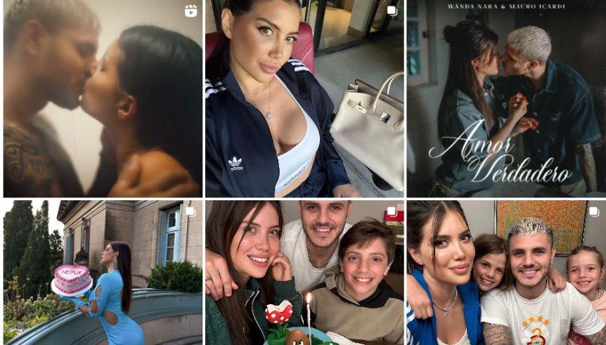 El culebrón del verano: guiño de Wanda a Icardi tras su separación de L-Gante