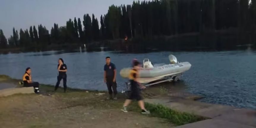 Desesperada búsqueda de una nena arrastrada por la corriente en el río Limay