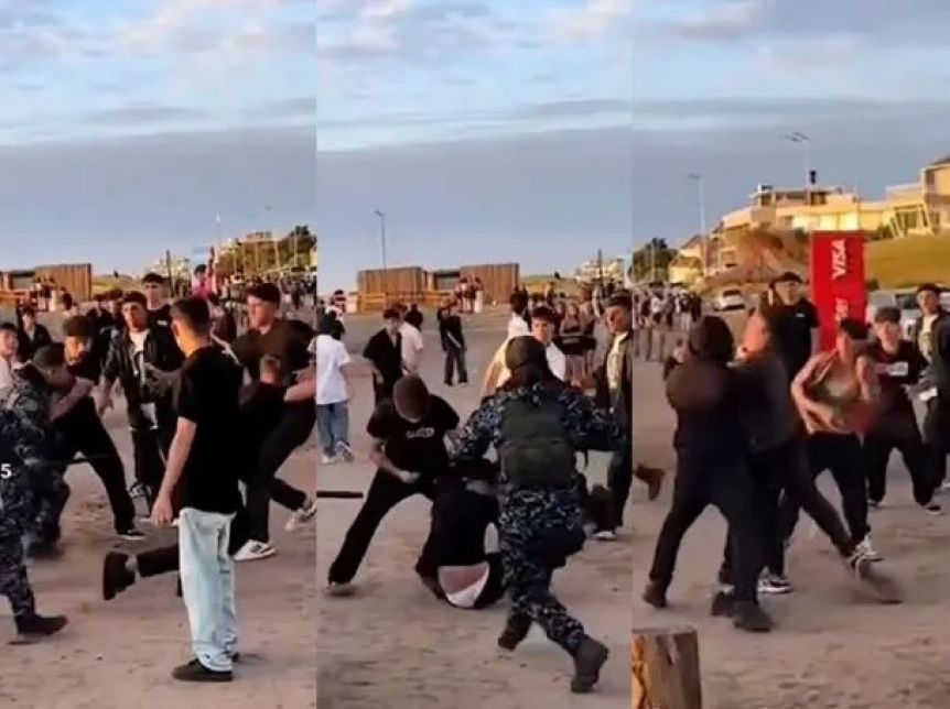 Batalla campal a la salida de un boliche en Pinamar