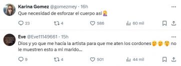 Sol Pérez compartió su exigente rutina de ejercicios en redes y generó todo tipo de reacciones