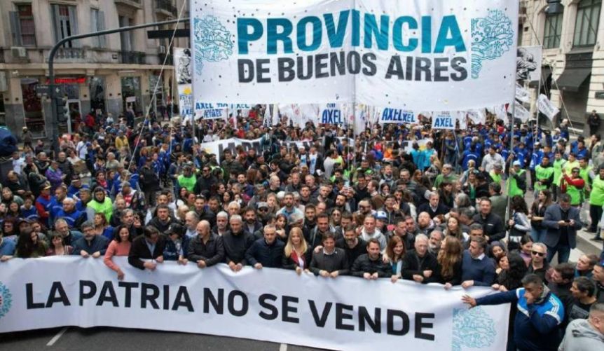 Con presencia en los distritos, la marcha contra Milei hará eco en toda la Provincia