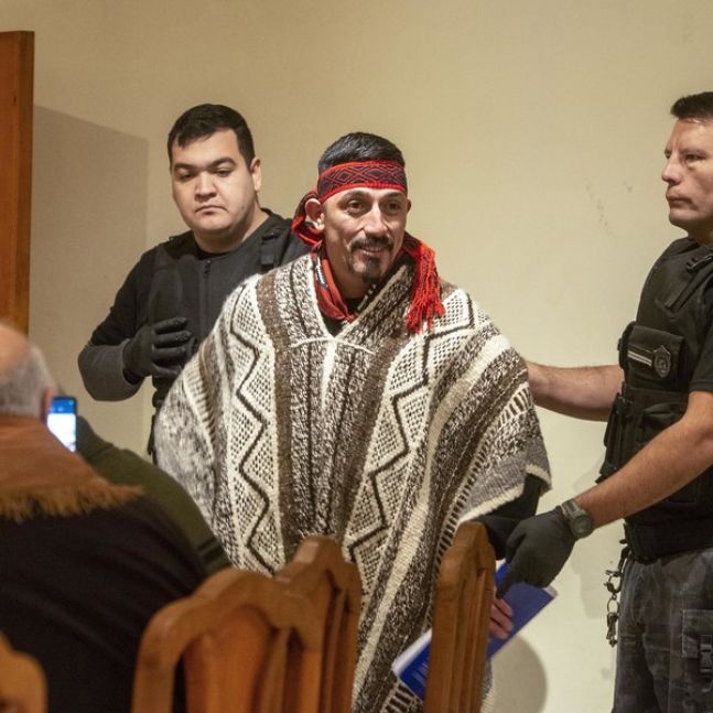 Líder mapuche reivindicó los atentados en Chubut y respaldó “la lucha armada”