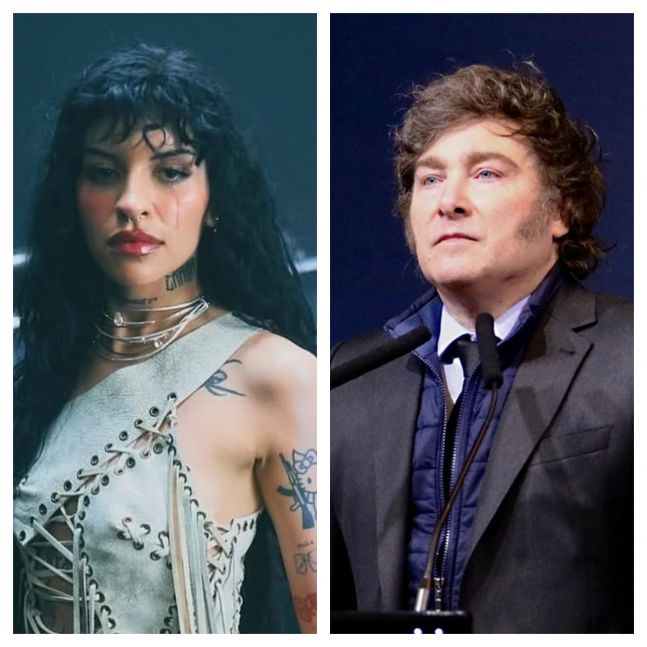 Cazzu cruzó a Milei en redes por su ataque a las artistas mujeres