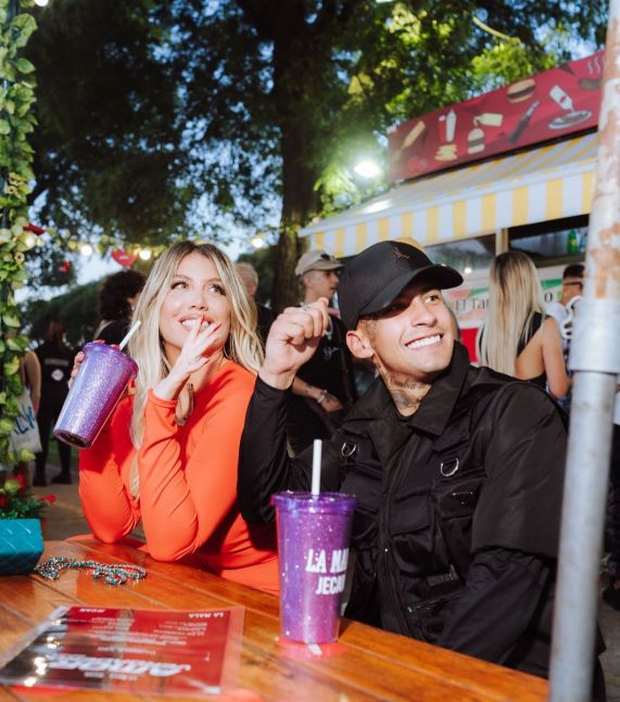 Aseguran que Wanda Nara y Lgante estarían atravesando una crisis