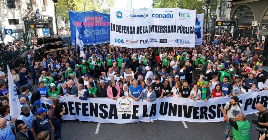 Las universidades vuelven a la carga con un paro nacional contra el recorte en educación