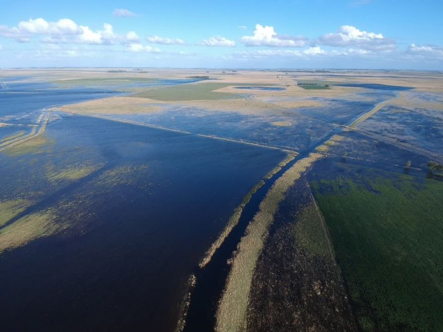 Lo que dejó el temporal: dos millones de hectáreas bajo el agua y pérdidas millonarias