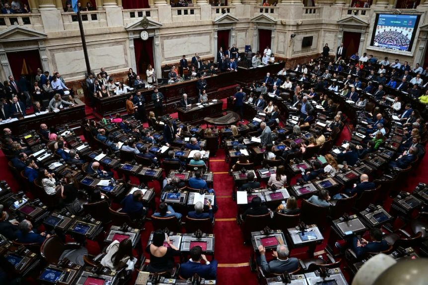 Congreso: aprobaron la emergencia para Bahía, pero patearon el tratamiento de Libra