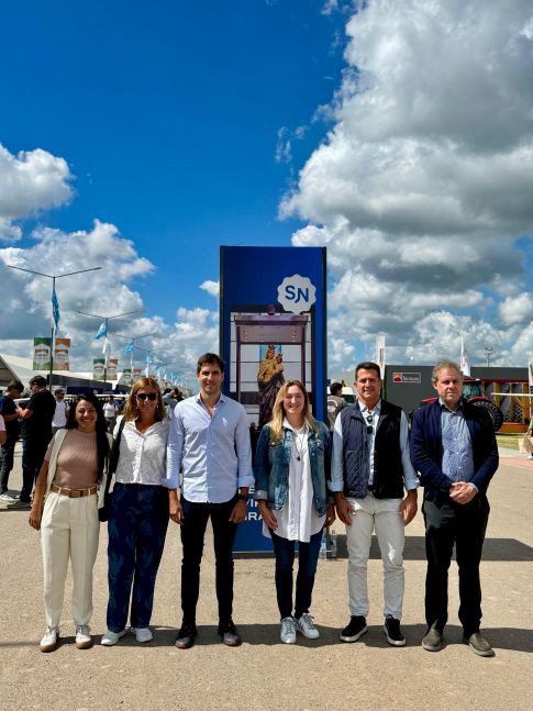 Senadores bonarenses del PRO y otro guiño al campo con su visita a Expoagro